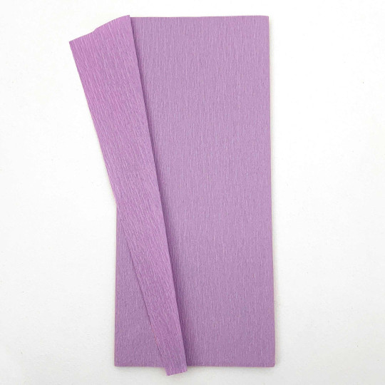 Double Sided Crepe Paper ~ Gloria Doublette from Germany ~ Lilac Purple